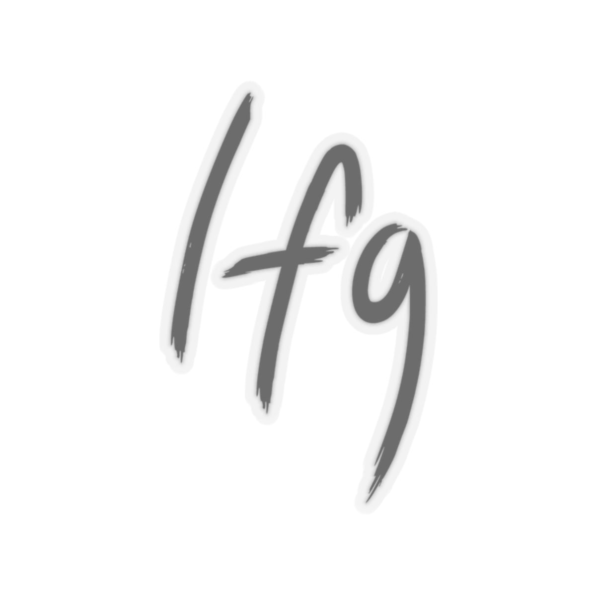 'lfg" Sticker