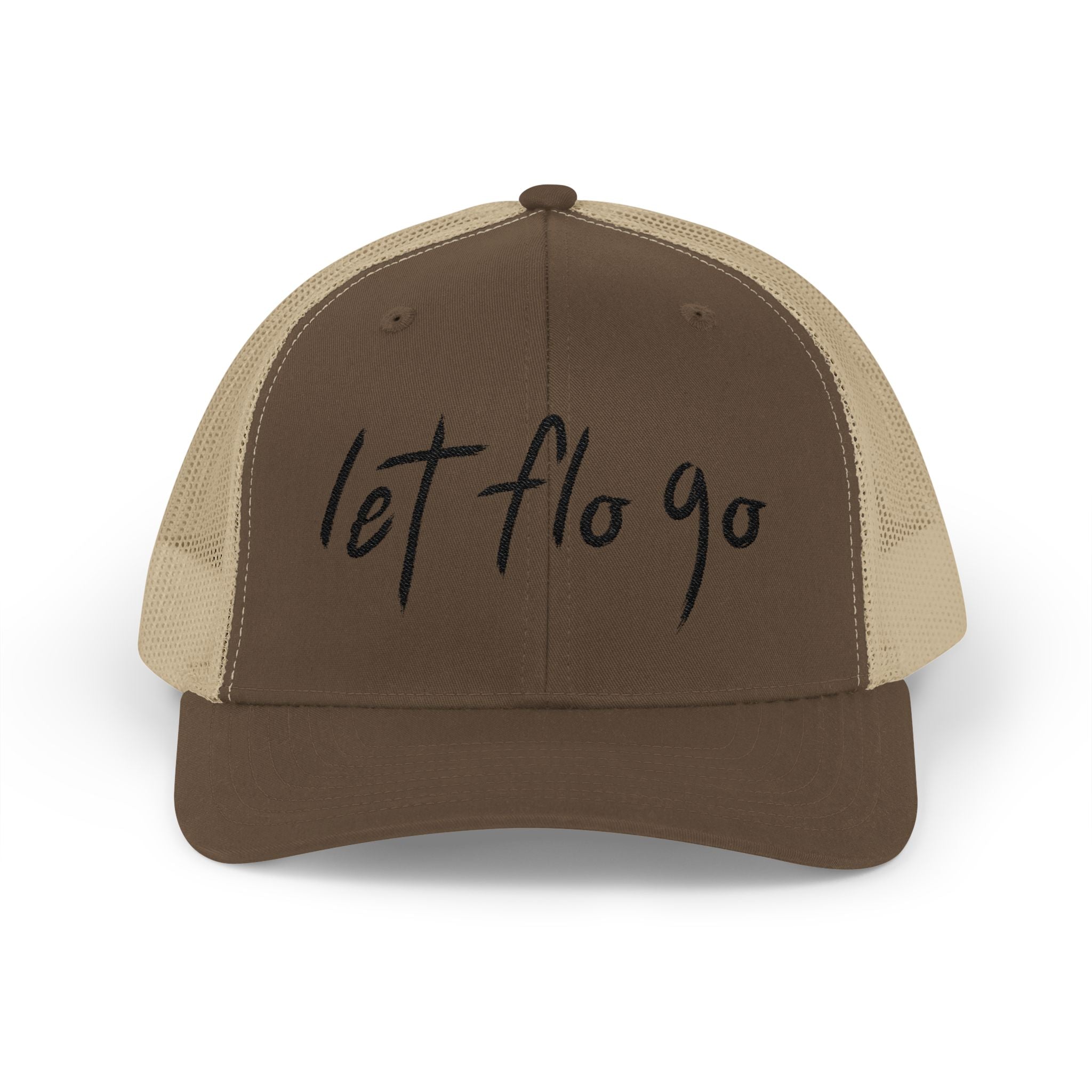 "Let Flo Go" Embroidered Trucker Hat