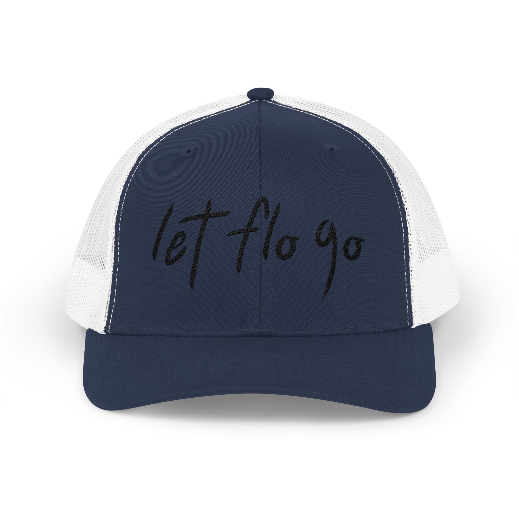 "Let Flo Go" Embroidered Trucker Hat